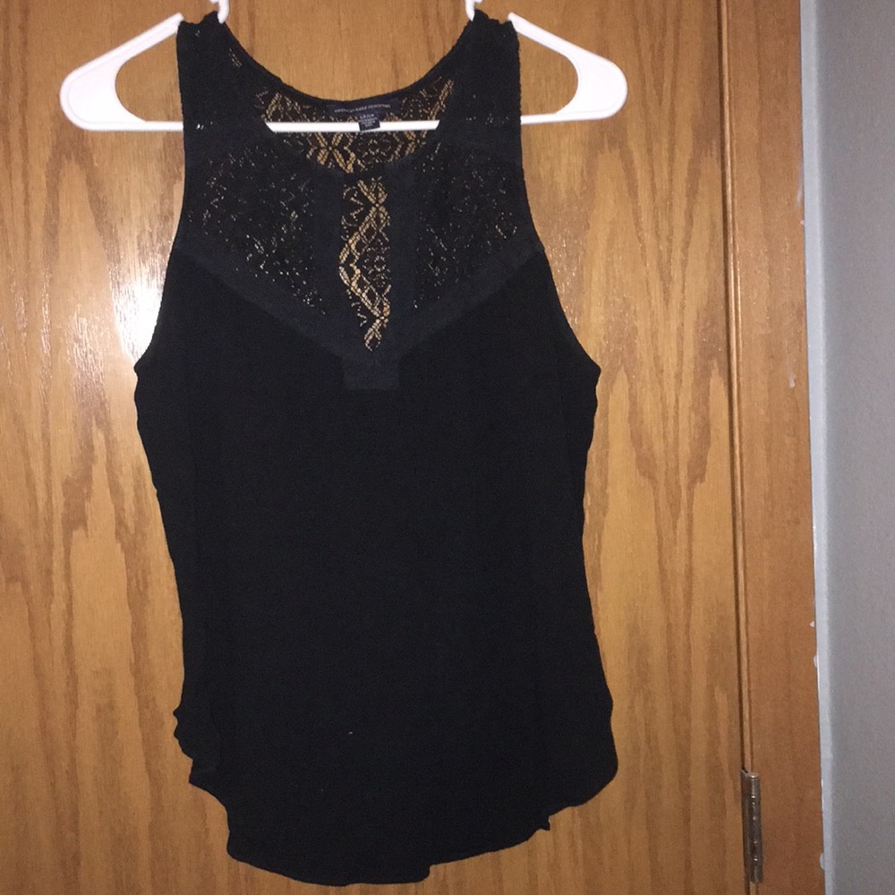 Lace black top🖤